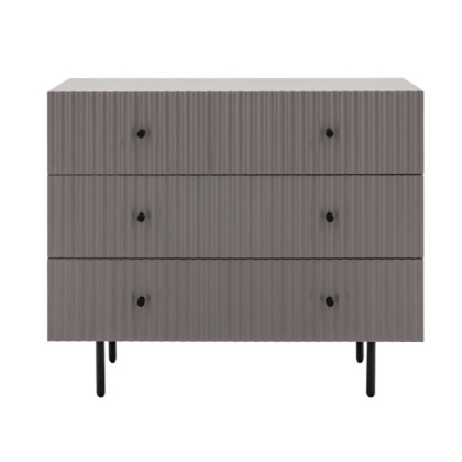 Gallery Buckhurst 3 Drawer Chest Grey