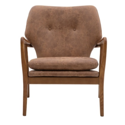 Gallery Jensen Armchair Brown Leather Gallery Jensen Armchair Brown Leather