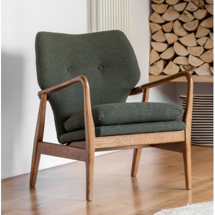 Gallery Jensen Armchair Green