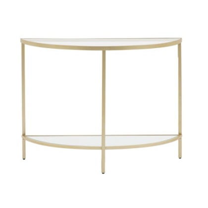 Gallery Hudson Console Table Champagne