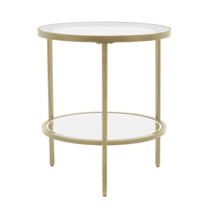 Gallery Hudson Side Table Champagne Gallery Hudson Side Table Champagne
