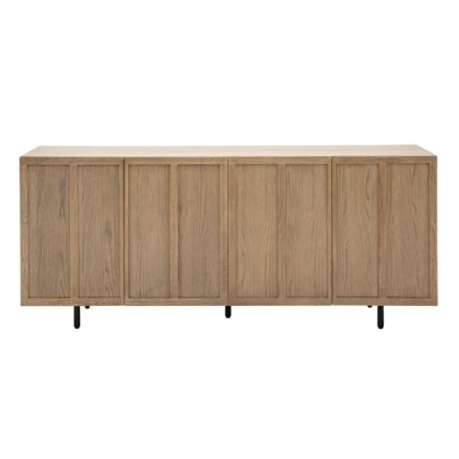 Gallery Panelled 4 Door Sideboard