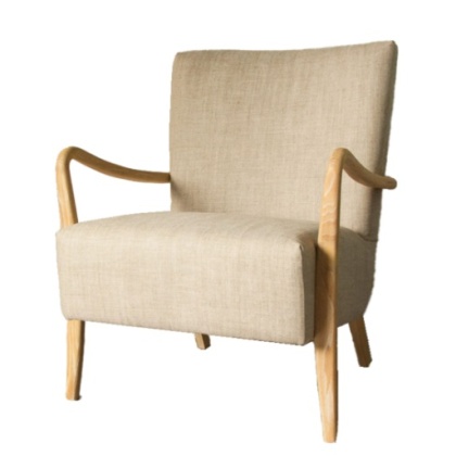 Gallery Chedworth Armchair Natural Linen