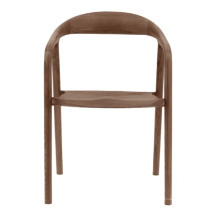 Gallery Direct Madrid Dining Chair Walnut (Pair) Gallery Direct Madrid Dining Chair Walnut (Pair)