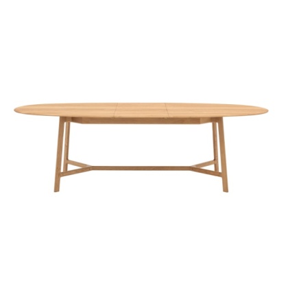 Gallery Direct Madrid Extending Dining Table Oak Gallery Direct Madrid Extending Dining Table Oak
