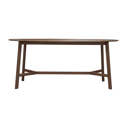 Gallery Direct Madrid Oval Dining Table Walnut Gallery Direct Madrid Oval Dining Table Walnut