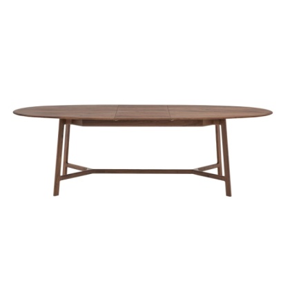 Gallery Direct Madrid Extending Dining Table Walnut Gallery Direct Madrid Extending Dining Table Walnut