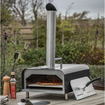 Gallery Sassari Pellet Pizza Oven Black