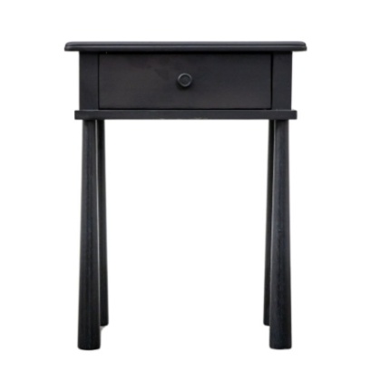 Gallery Direct Wycombe 1 Drawer Bedside Table Black Gallery Direct Wycombe 1 Drawer Bedside Table Black
