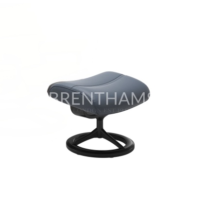 Stressless Philip Footstool with Signature Base Stressless Philip Footstool with Signature Base