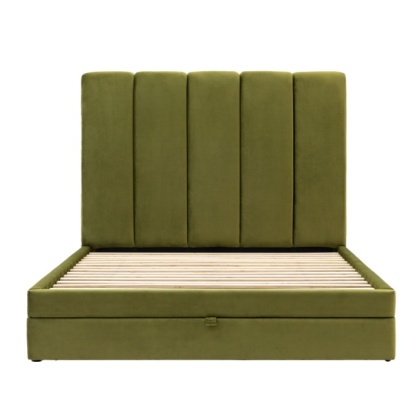 Gallery Denton Double Bed Olive Gallery Denton Double Bed Olive