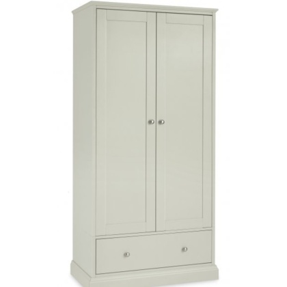 Bentley Designs Ashby Soft Grey Double Wardrobe Bentley Designs Ashby Soft Grey Double Wardrobe