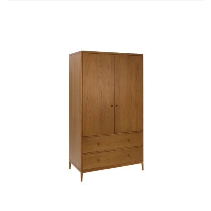 Ercol Salina 2102 2 Door Wardrobe | Vintage Ash Ercol Salina 2102 2 Door Wardrobe | Vintage Ash