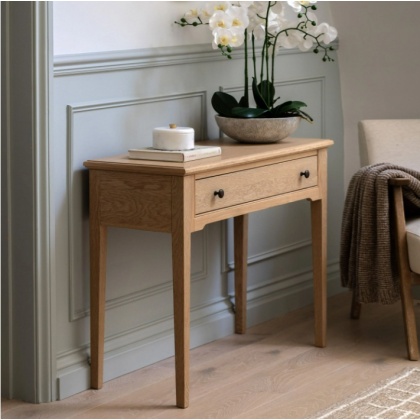 Gallery Direct Malvern 1 Drawer Console Table Gallery Direct Malvern 1 Drawer Console Table