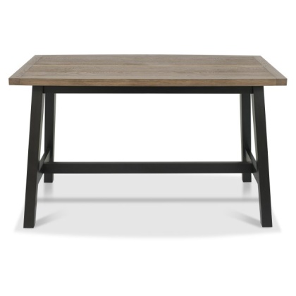Bentley Designs Camden Weathered Oak & Peppercorn Bar Table Bentley Designs Camden Weathered Oak & Peppercorn Bar Table