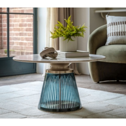 Gallery Direct Seville Coffee Table Blue Gallery Direct Seville Coffee Table Blue