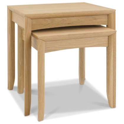 Bentley Designs Bergen Oak Nest Of Lamp Tables Bentley Designs Bergen Oak Nest Of Lamp Tables