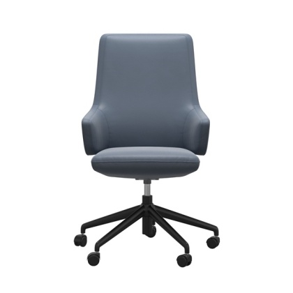 Stressless Vanilla Office Chair With Arms Stressless Vanilla Office Chair With Arms