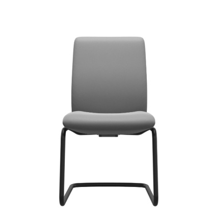 Stressless Laurel Large Low Back Dining Chair D400 Batick Wild Dove - Quick Ship Stressless Laurel Large Low Back Dining Chair D400 Batick Wild Dove - Quick Ship