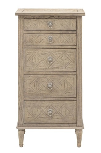 Gallery Gallery Mustique 5 Drawer Lingerie Chest