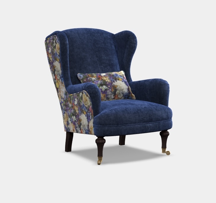 Spink & Edgar By Tetrad Spink & Edgar Crawford Chair - Mixed Fabrics