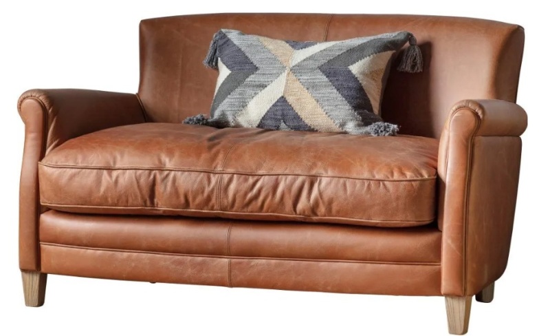 Gallery Gallery Mr. Paddington Sofa Vintage Brown Leather