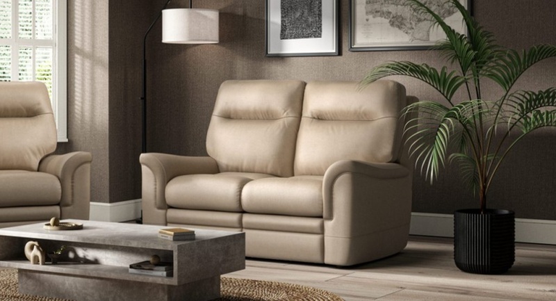 Parker Knoll Hudson 23 - Large 2 Seater Power Plus Recliner Sofa With Power Headrest & Lumbar