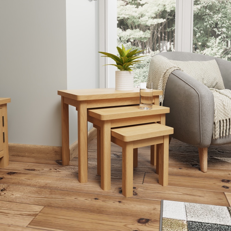 Brenthams Simplicity Lynwood Nest Of 3 Tables