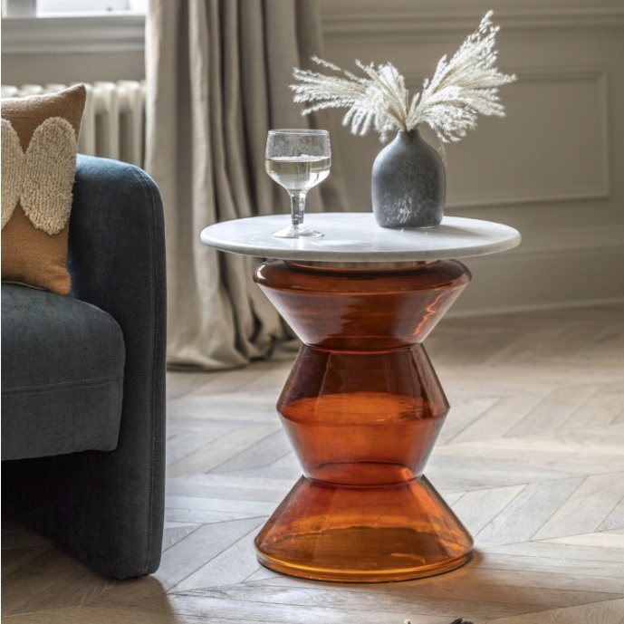 Gallery Gallery Turin Side Table Orange