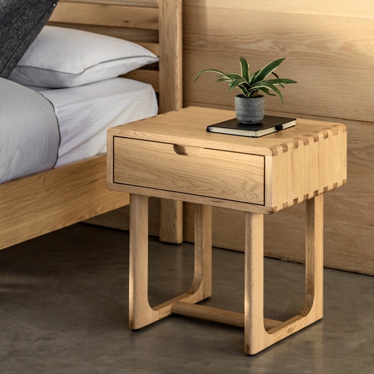 Gallery Gallery Craft 1 Drawer Bedside - Natural