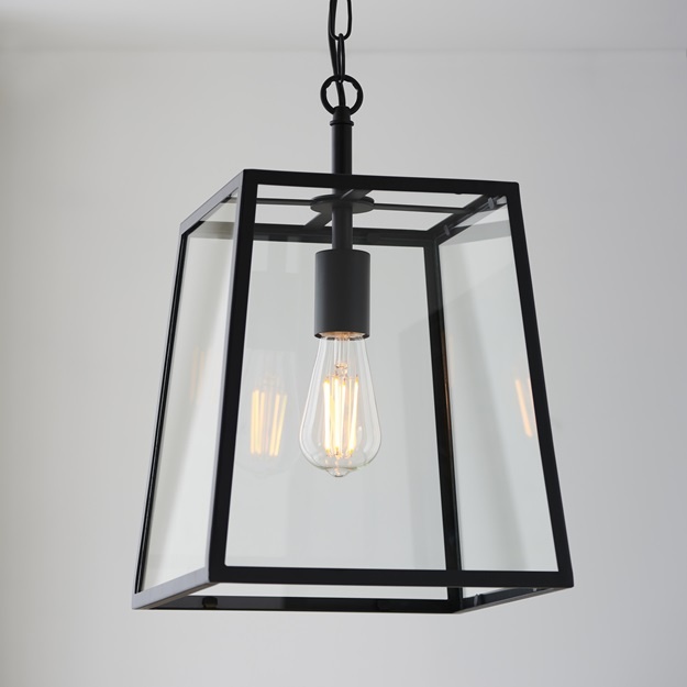 Gallery Hurst Pendant Light Black