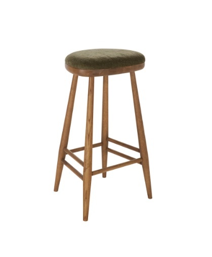 Ercol Ercol 8220 Heritage Counter Stool With Seat Pad