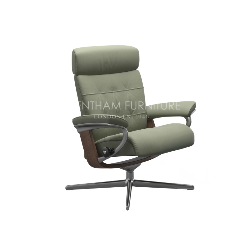 Stressless Stressless Erik Chair with Cross Base (No Stool)