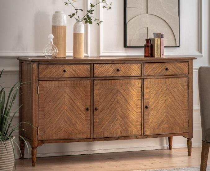 Gallery Gallery Highgrove 3 Door 3 Drawer Sideboard