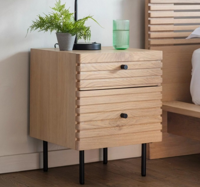 Gallery Gallery Okayama 2 Drawer Bedside