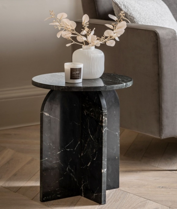 Gallery Gallery Amalfi Side Table Black