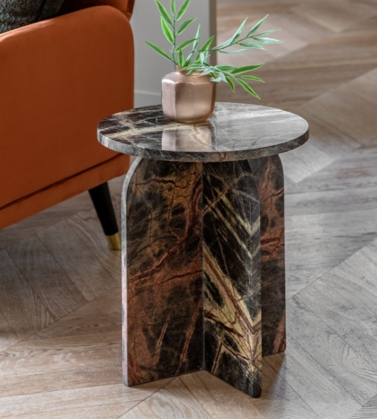 Gallery Gallery Amalfi Side Table Ember