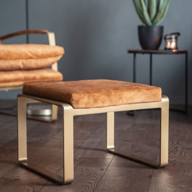 Gallery Gallery Fabien Footstool Ochre