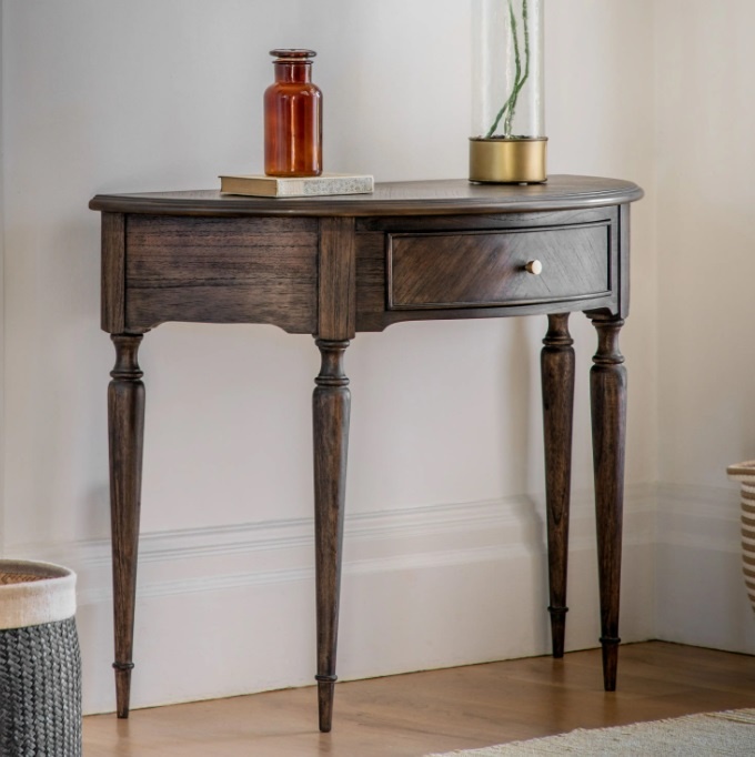 Gallery Gallery Madison Demi Lune Table