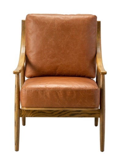 Gallery Gallery Reliant Armchair Brown Leather