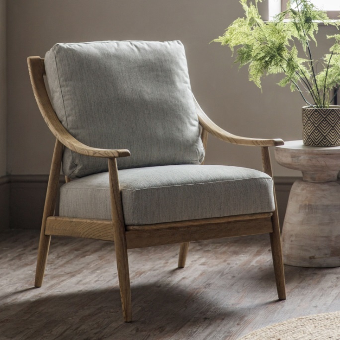 Gallery Gallery Reliant Armchair Natural Linen