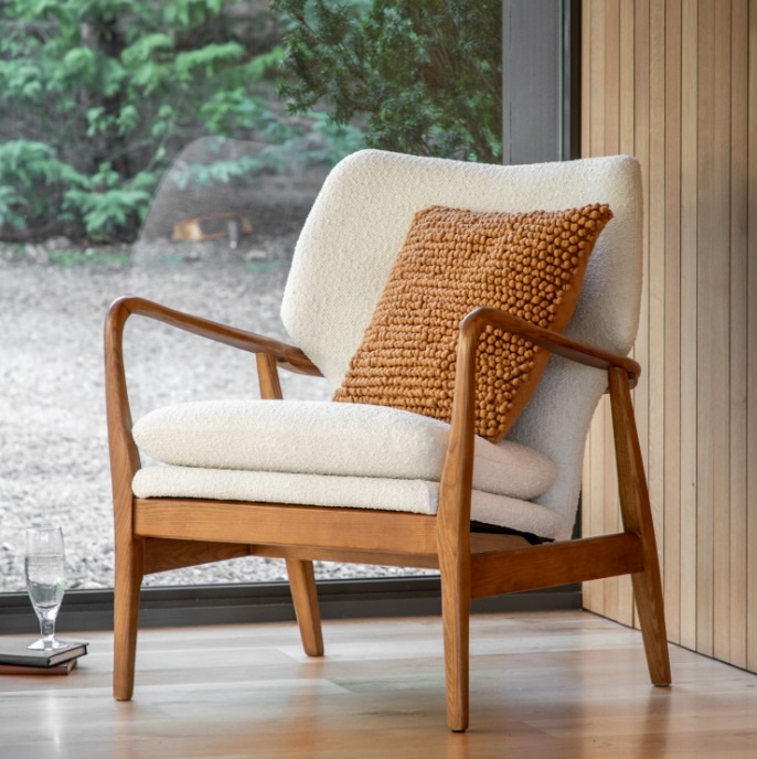 Gallery Gallery Jensen Armchair Cream