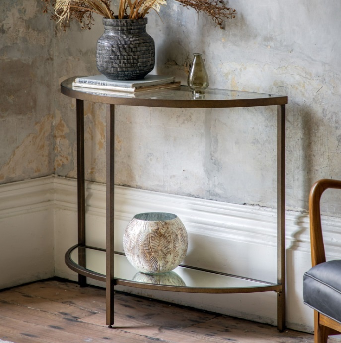 Gallery Gallery Hudson Console Table Bronze