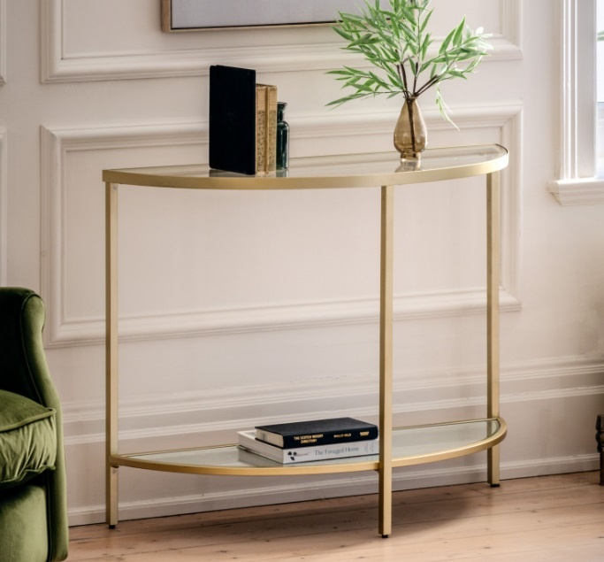 Gallery Gallery Hudson Console Table Champagne