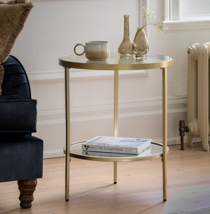 Gallery Gallery Hudson Side Table Champagne