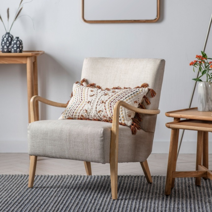 Gallery Gallery Chedworth Armchair Natural Linen