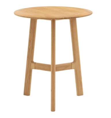 Gallery Gallery Madrid Round Side Table Oak