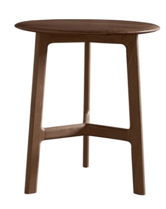 Gallery Gallery Madrid Round Side Table Walnut