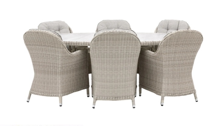 Gallery Gallery Holton 6 Seater Oval Dining Set