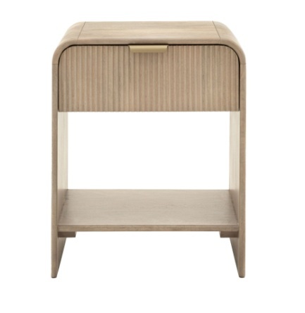 Gallery Direct Gallery Direct Colonna 1 Drawer Bedside Large